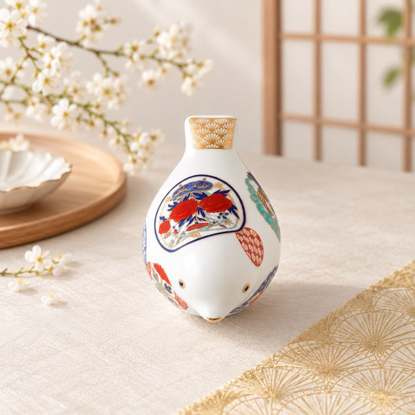 Momoco bird  瑞鳥古伊万里 小鳥 置物 縁起物 有田焼 日本製 クリスマス プレゼント