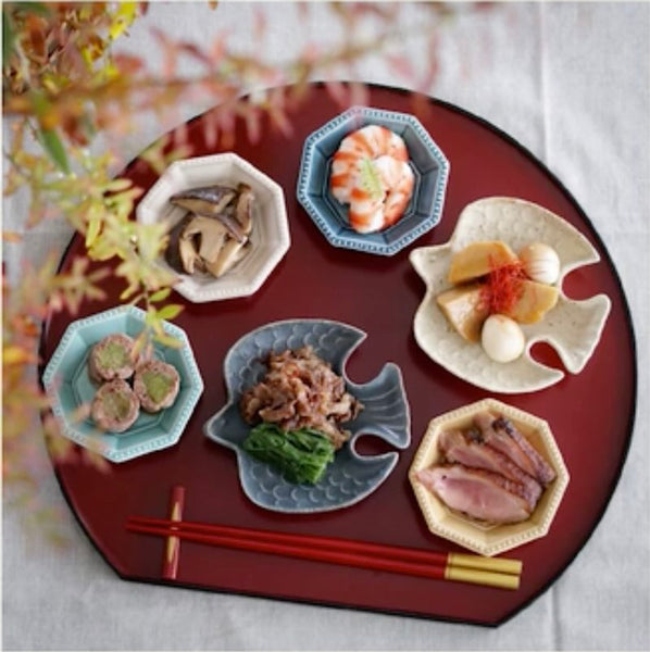 Amy 八角皿 豆皿 小皿 小付 角皿 おしゃれ 北欧 食器 醤油皿 陶器 美濃焼 日本製