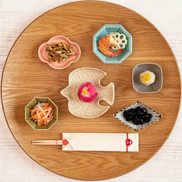 Amy 八角皿 豆皿 小皿 小付 角皿 おしゃれ 北欧 食器 醤油皿 陶器 美濃焼 日本製
