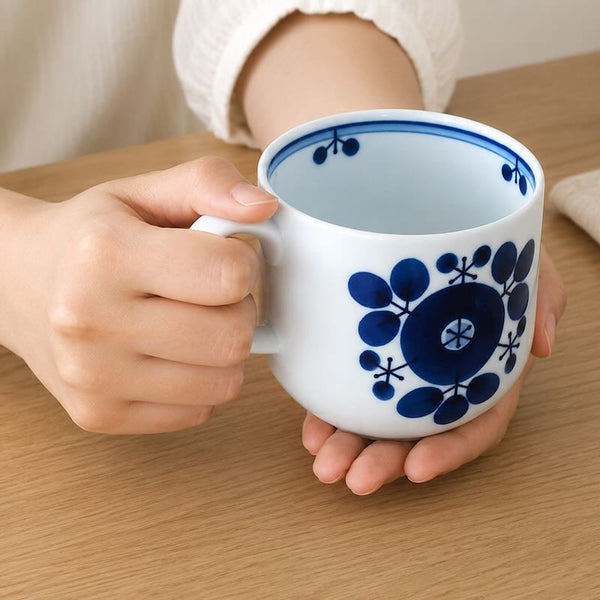 白山陶器 ブルーム ブーケ マグカップ コーヒーカップ 波佐見焼 日本製 食器