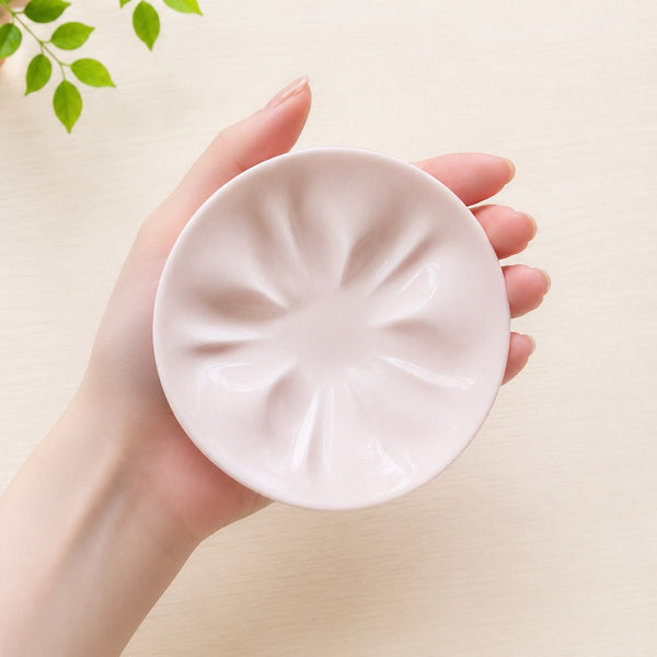 hiracle ひらくる さくら 小皿 豆皿 各2枚セット ピンク おしゃれ 九谷焼 食器 日本製
