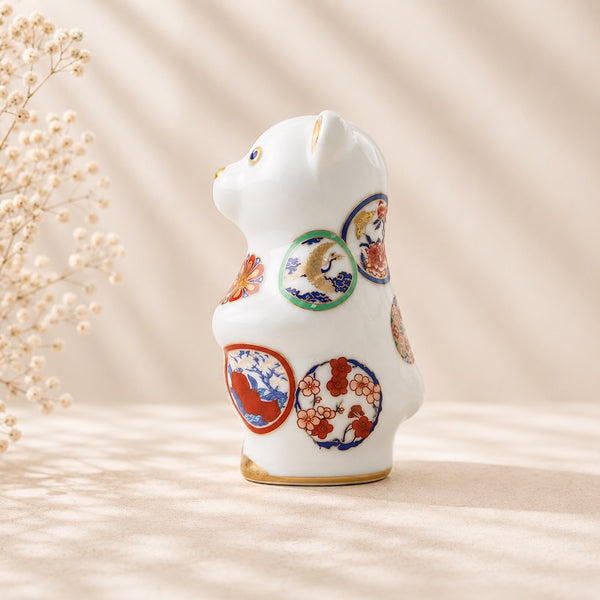 Momoco bear モモコベア 吉祥古伊万里 クマ 熊 置物 縁起物 有田焼 日本製 クリスマス プレゼント