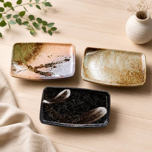 健康お魚皿 長角皿 おしゃれ 長皿 角皿 寿司皿 おしゃれ 日本製 美濃焼