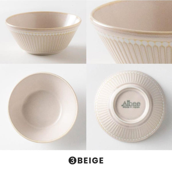 みのる陶器 Albee アルビー 105ボウル 小鉢 ボウル おしゃれ 美濃焼 日本製 食器
