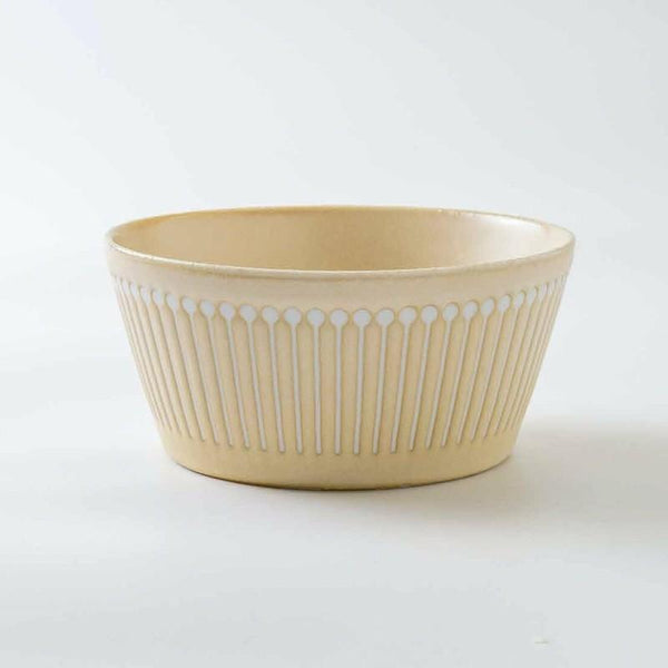 PLANTAREE Albee 130パックボウル ベージュ 中鉢 中ボウル おしゃれ みのる陶器 美濃焼 日本製 食器