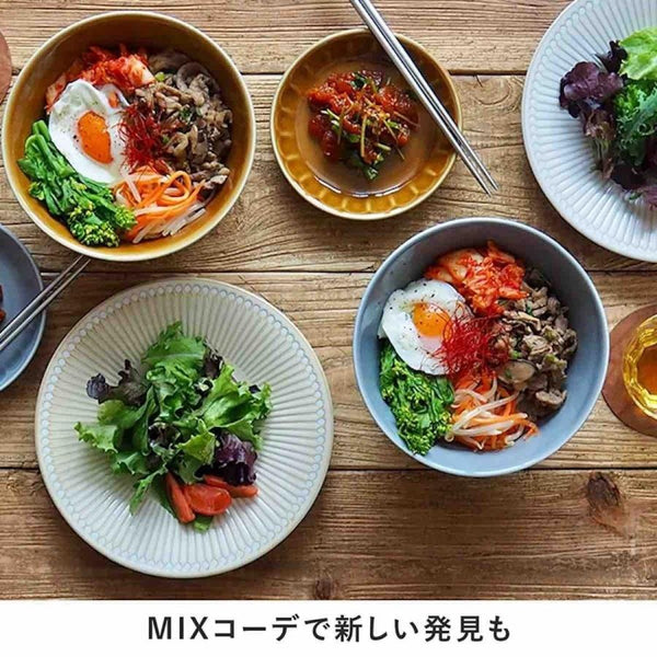 みのる陶器 Albee アルビー 220プレート 3枚セット 大皿 22cm おしゃれ 美濃焼 日本製 食器
