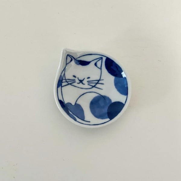 豆neco皿 6pセット 箸置き セット 豆皿 猫柄 波佐見焼 ギフトセット おしゃれ 食器 日本製