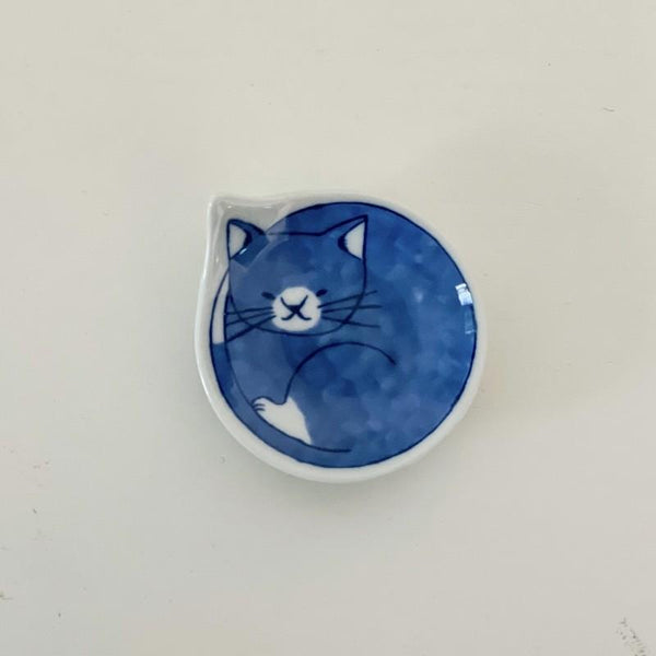 豆neco皿 6pセット 箸置き セット 豆皿 猫柄 波佐見焼 ギフトセット おしゃれ 食器 日本製