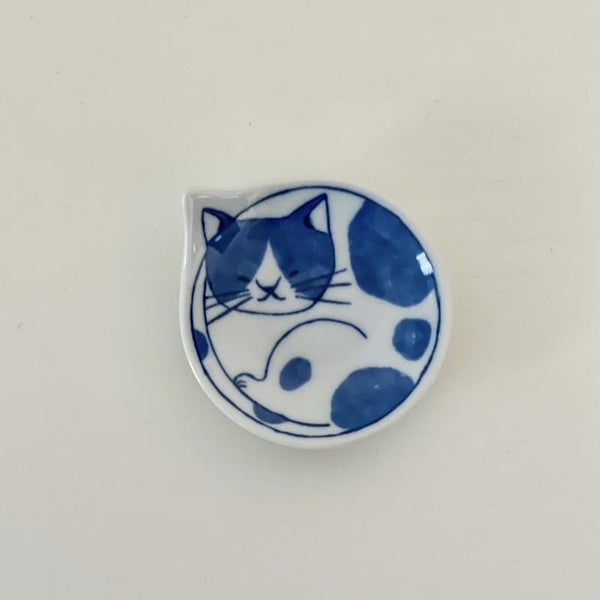 豆neco皿 6pセット 箸置き セット 豆皿 猫柄 波佐見焼 ギフトセット おしゃれ 食器 日本製