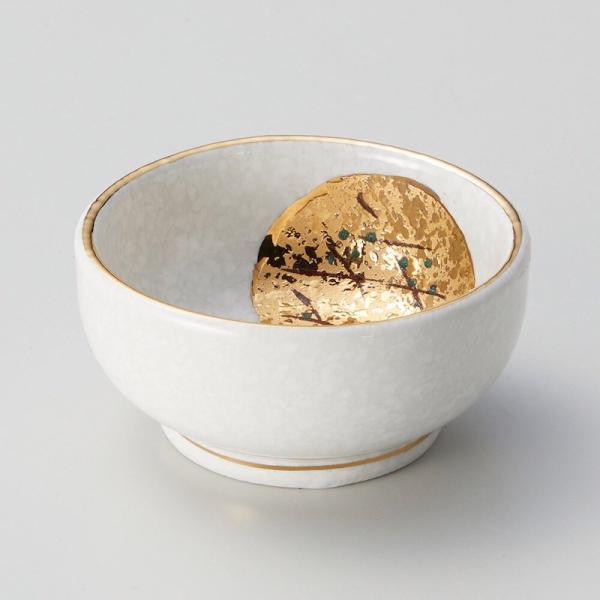 萬月金月花 鉢 前菜皿 デザート カップ 金彩 食器 日本製 美濃焼