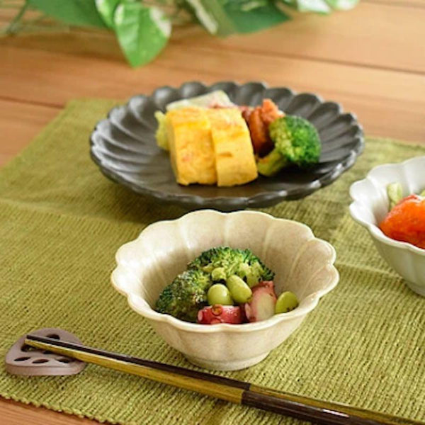 9色菊形小鉢 豆鉢 食器 おしゃれ 小付け 美濃焼 日本製 食器 和食器