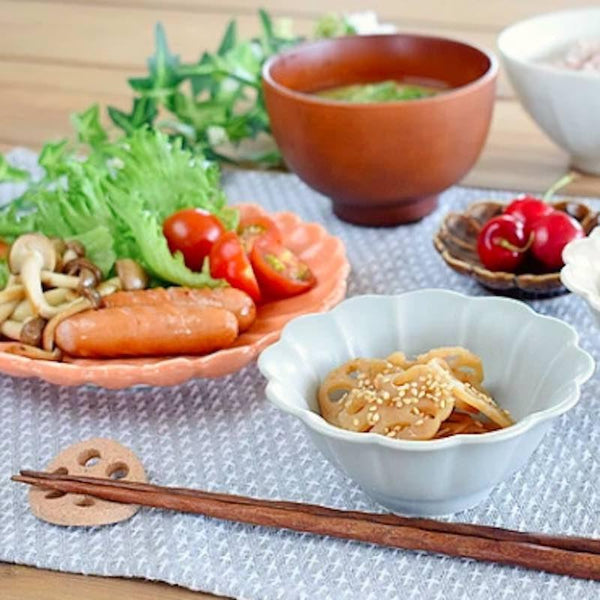 9色菊形小鉢 豆鉢 食器 おしゃれ 小付け 美濃焼 日本製 食器 和食器