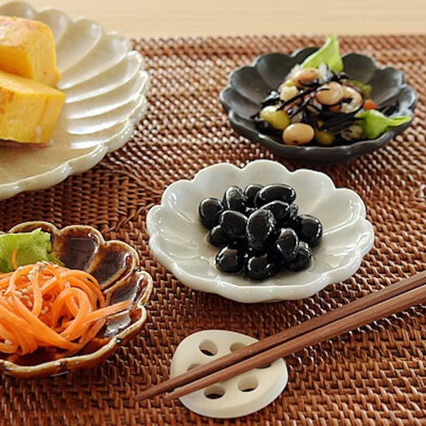 9色菊形小皿 豆皿 小皿 食器 おしゃれ 小付け 豆鉢 醤油皿 美濃焼 日本製