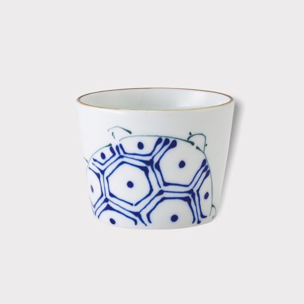 kotohogi 波佐見焼 そばちょこ 亀 そばカップ 蕎麦猪口 おしゃれ 北欧 陶器 日本製 和食器