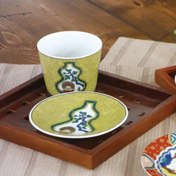 九谷焼 モンチッチ そばちょこ そば猪口 カップ おしゃれ 日本製 かわいい 食器