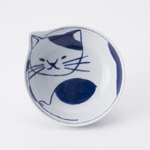 Cat Bowl Set of 4 Bowls ‘Neco’ Ishimaru Hasami Ware (14cm)