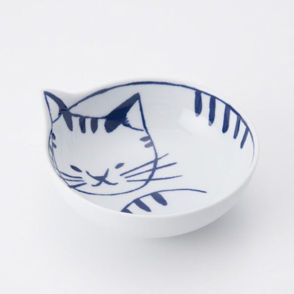 neco鉢 4Pセット 14cm 小鉢 おしゃれ ねこ鉢 波佐見焼 日本製 食器 ギフトセット