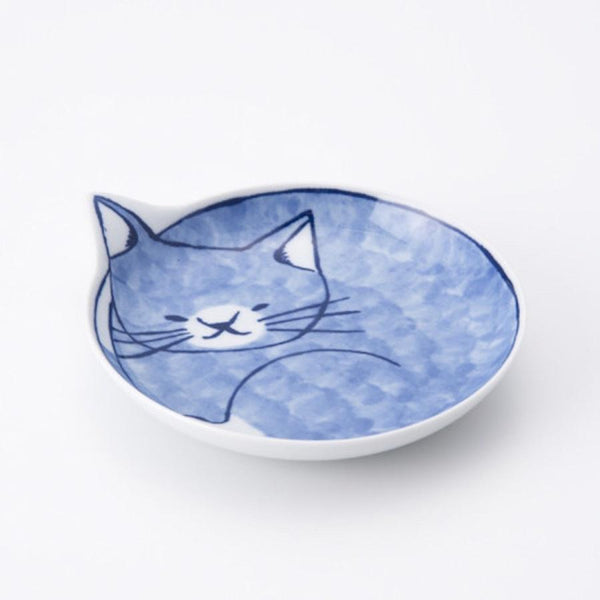 neco皿 5Pセット ねこ皿 小皿 14cm 猫柄 波佐見焼 日本製 食器 ギフトセット