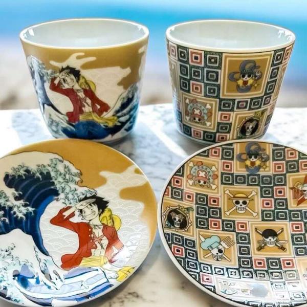 ワンピース 九谷焼 皿 かわいい 日本製 食器 ギフト
