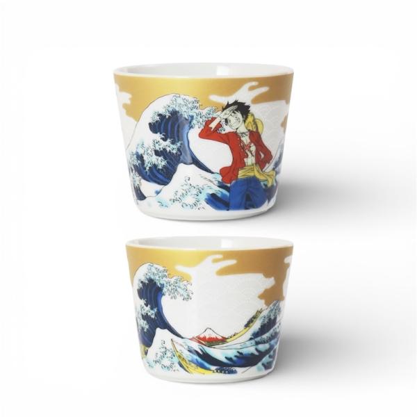 ワンピース 九谷焼 蕎麦カップ カップ かわいい 日本製 ギフト