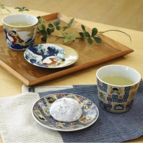 ワンピース 九谷焼 蕎麦カップ カップ かわいい 日本製 ギフト
