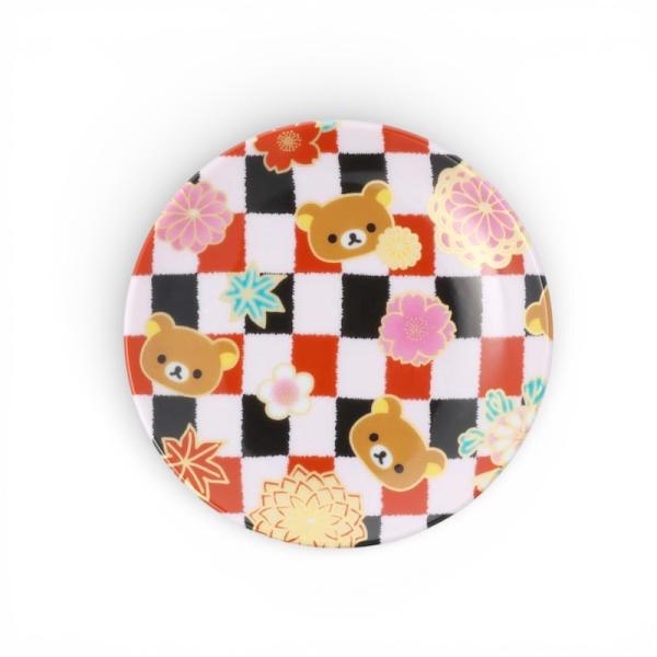 九谷焼 小皿 リラックマ Rilakkuma 皿 おしゃれ かわいい 豆皿 選べる3種類 食器 日本製