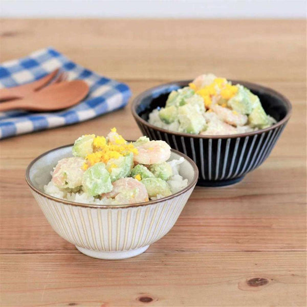窯変SENDAN 茶碗 14cm 大きめ 飯碗 小鉢 しのぎ 食器 美濃焼 日本製