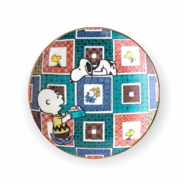 SNOOPY スヌーピー  九谷焼 豆皿 小皿 3柄選べる おしゃれ  食器 日本製