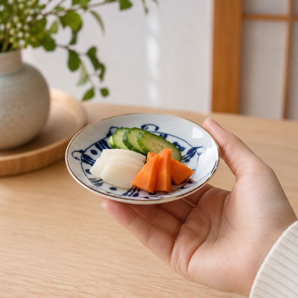 kotohogi 豆皿 小皿 亀 おしゃれ 10.5cm 和食器 波佐見焼 日本製 縁起 陶器