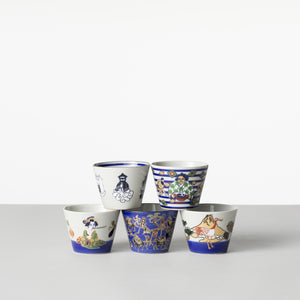 Sobachoco -Japanese Art Set of 5