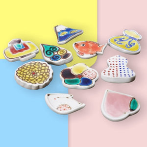 九谷焼 縁起 はしおき 箸置き 陶器 おしゃれ プレセント